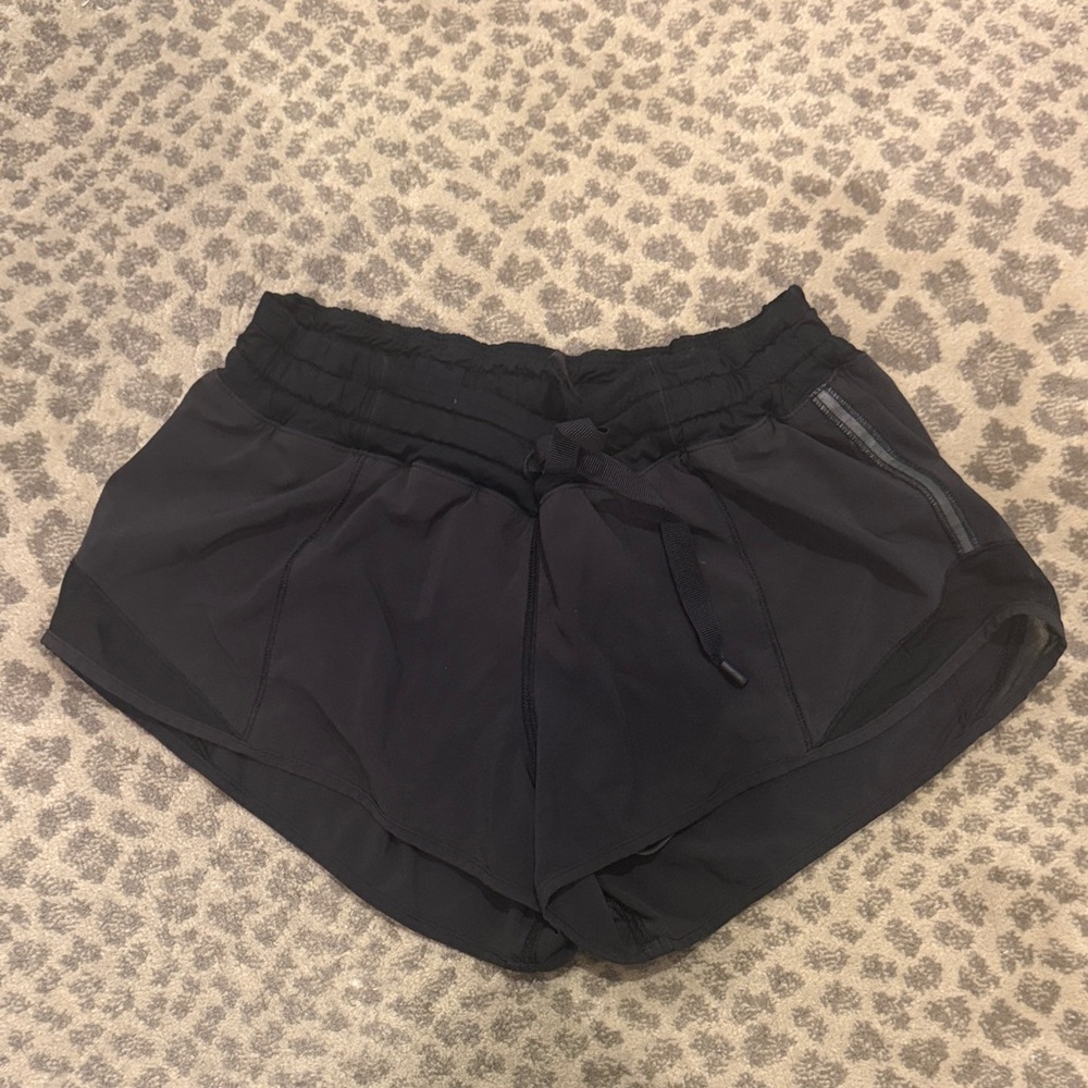 lululemon athletica Black Women's Run Shorts